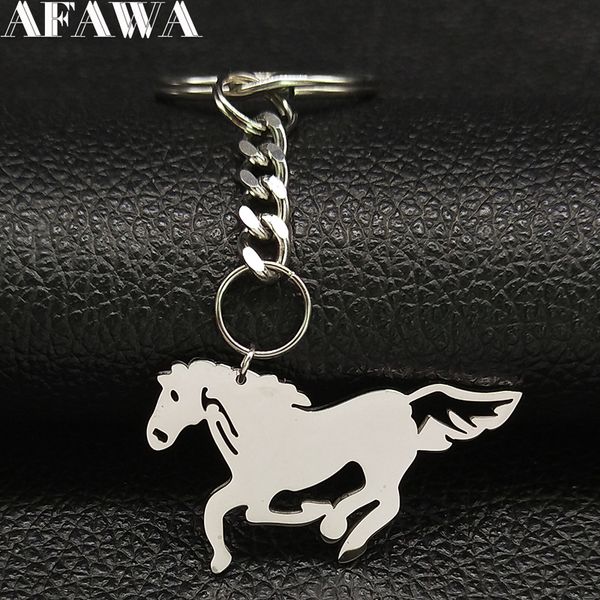 2018 fashion horse stainless steel keychains for women silver color pendant for key jewelry llaveros para hombre k77452b
2018 fashion horse stainless steel keychains for women silver color pendant for key jewelry llaveros para hombre k77452b