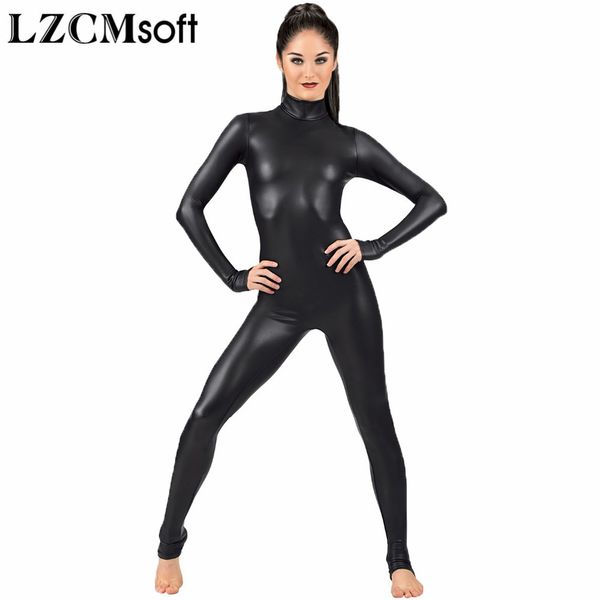 lzcmsoft shiny metallic black long sleeve unitard women's lycra spandex full bodysuit unitards ballet dance catsuit, Black;red
lzcmsoft shiny metallic black long sleeve unitard women's lycra spandex full bodysuit unitards ballet dance catsuit, Black;red