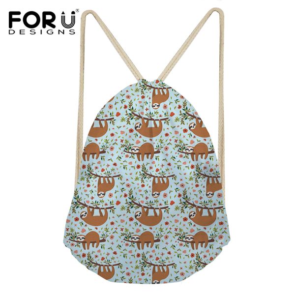 forudesigns drawstring bags for women cute sloth printing girls drawstring rucksack 3d prints female casual travel beach bagpack
forudesigns drawstring bags for women cute sloth printing girls drawstring rucksack 3d prints female casual travel beach bagpack
