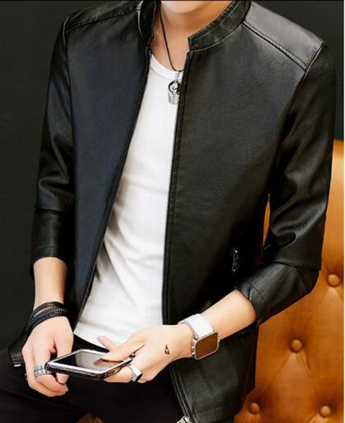 men autumn winter korean version of the new personal fitness fashion style fashion boutique handsome collar zipper jacket /m-4xl, Black
men autumn winter korean version of the new personal fitness fashion style fashion boutique handsome collar zipper jacket /m-4xl, Black