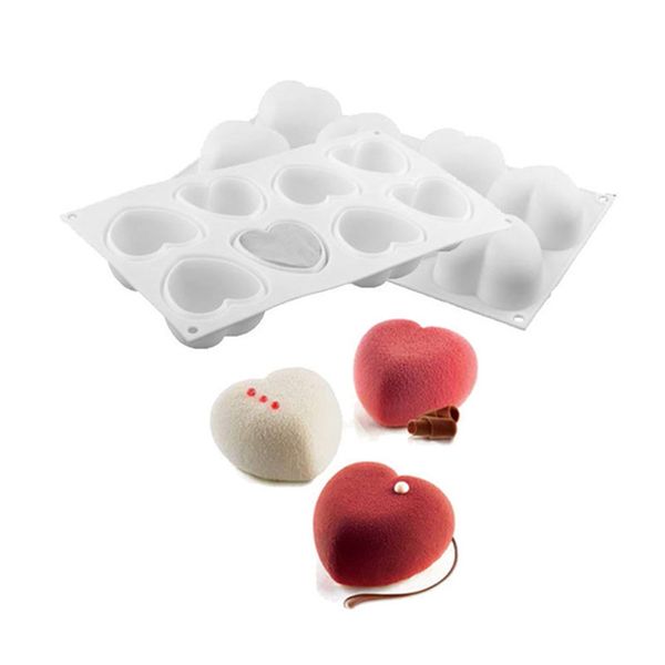 love form mousse cake mold made of high-quality food-grade silicone, non-toxic, no peculiar smell, safe to use
love form mousse cake mold made of high-quality food-grade silicone, non-toxic, no peculiar smell, safe to use