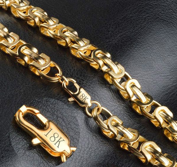 18k stamped Vintage Long Gold Chain For Men Chain Necklace New Trendy Gold Color Bohemian Jewelry Colar Male Necklaces 2145
18k stamped Vintage Long Gold Chain For Men Chain Necklace New Trendy Gold Color Bohemian Jewelry Colar Male Necklaces 2145