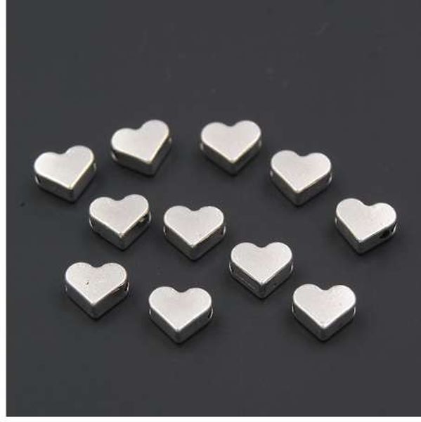 100pcs silver/gold heart european small hole spacer beads fits diy handmade charm bracelets accessories, Black
100pcs silver/gold heart european small hole spacer beads fits diy handmade charm bracelets accessories, Black