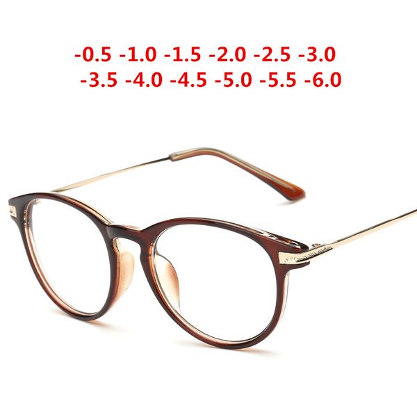 retro brown frame myopia glasses fashion finished myopia glasses women men -100 -150 -200 -250 -300 -350 -400 -450 -500 -600, Silver
retro brown frame myopia glasses fashion finished myopia glasses women men -100 -150 -200 -250 -300 -350 -400 -450 -500 -600, Silver
