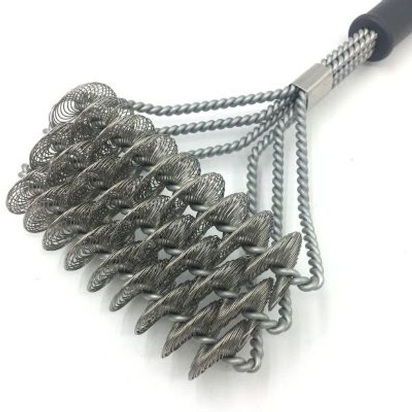 18 inch three barbecue brush bbq three wire spring barbecue brush oven grill cleaning brush easy to clean
18 inch three barbecue brush bbq three wire spring barbecue brush oven grill cleaning brush easy to clean