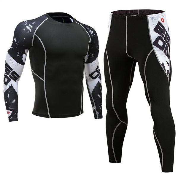 2018 sun protection long sleeve fitness t-shirt men's compression set t-shirt men's tights combination set thermal under, Gray
2018 sun protection long sleeve fitness t-shirt men's compression set t-shirt men's tights combination set thermal under, Gray