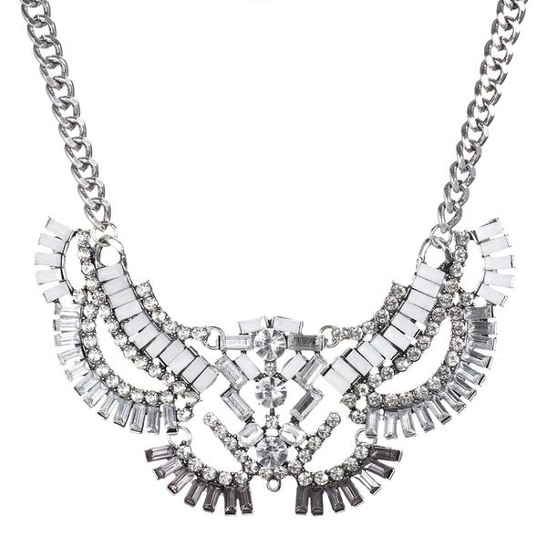 women vintage big necklaces crystal chunky chain chokers rhinestone statement necklaces & pendants fashion jewelry maxi colar, Golden;silver
women vintage big necklaces crystal chunky chain chokers rhinestone statement necklaces & pendants fashion jewelry maxi colar, Golden;silver