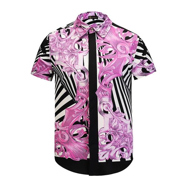 2018 new luxury men short sleeve cotton casual shirts designer 3d slim fit fashion england shirts xmh7008, White;black
2018 new luxury men short sleeve cotton casual shirts designer 3d slim fit fashion england shirts xmh7008, White;black