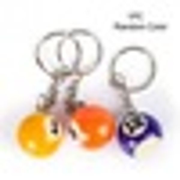 mini billiards shaped keyring assorted colorful billiards pool small ball keychain hanging decorations, Silver
mini billiards shaped keyring assorted colorful billiards pool small ball keychain hanging decorations, Silver