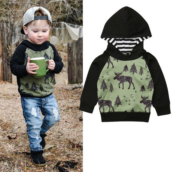 6m-4y toddler baby boys hooded sweatshirt reindeer autumn winter hoodies clothes tops, Black
6m-4y toddler baby boys hooded sweatshirt reindeer autumn winter hoodies clothes tops, Black