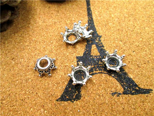 120pcs-crown charms, antique tibetan silver tone 3d crown charm pendants, jewelry making 6x13mm, Bronze;silver
120pcs-crown charms, antique tibetan silver tone 3d crown charm pendants, jewelry making 6x13mm, Bronze;silver