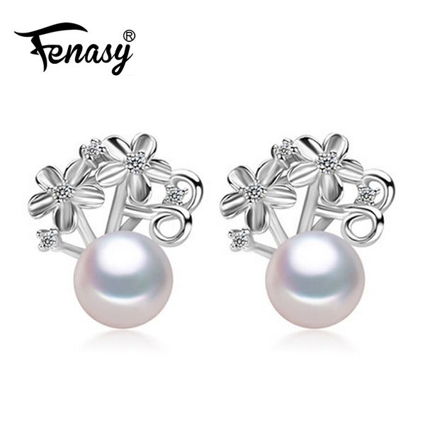 fenasy pearl earrings,2018 new flowers earrings for women,cute romantic fine pearl jewelry stud earrings,jewelry gift box, Golden;silver
fenasy pearl earrings,2018 new flowers earrings for women,cute romantic fine pearl jewelry stud earrings,jewelry gift box, Golden;silver