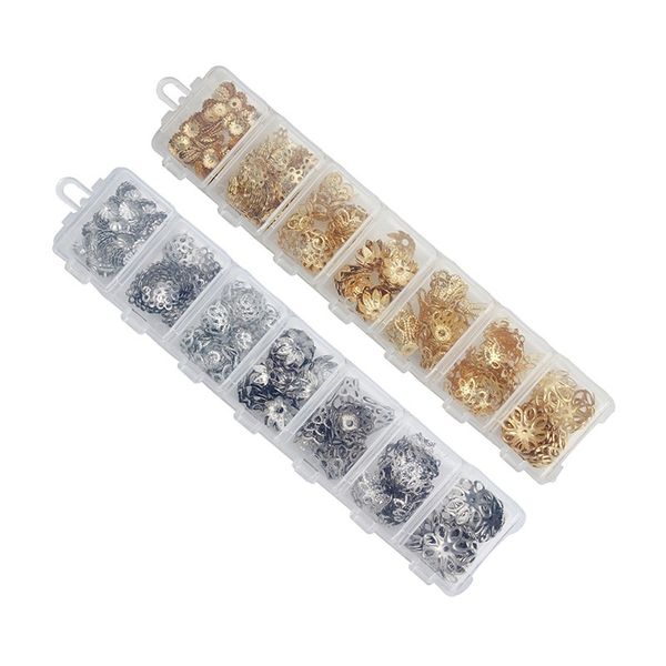 1box mix size silver/gold color metal hollow flower bead caps diy necklace bracelet findings end caps for jewelry making f3749
1box mix size silver/gold color metal hollow flower bead caps diy necklace bracelet findings end caps for jewelry making f3749