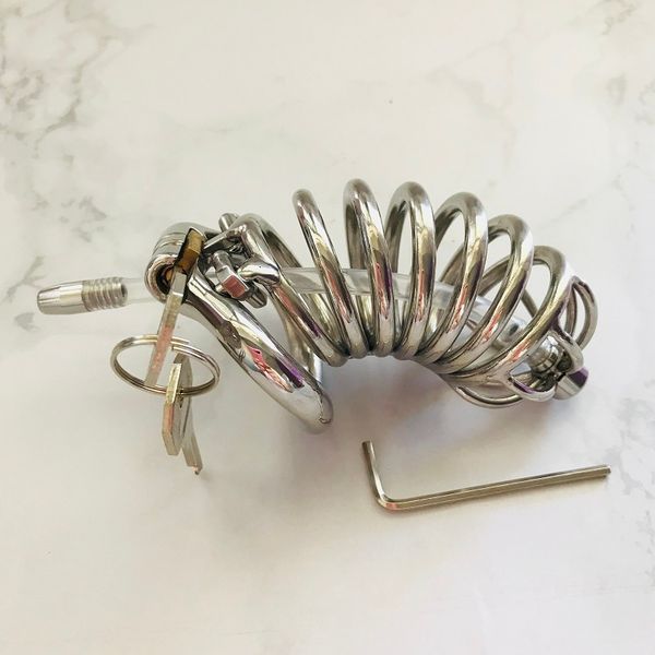 long hinged curve base 105mm design steel stainless sound 304# metal chastity cb cages devices catheter spiked cock with new ring for b ssbk
long hinged curve base 105mm design steel stainless sound 304# metal chastity cb cages devices catheter spiked cock with new ring for b ssbk
