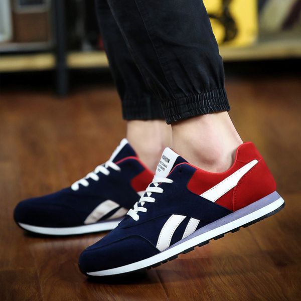 men shoes 2017 spring summer fashion men's suede casual shoes male light lace -up shoes mens trainer shoes casual, Black
men shoes 2017 spring summer fashion men's suede casual shoes male light lace -up shoes mens trainer shoes casual, Black