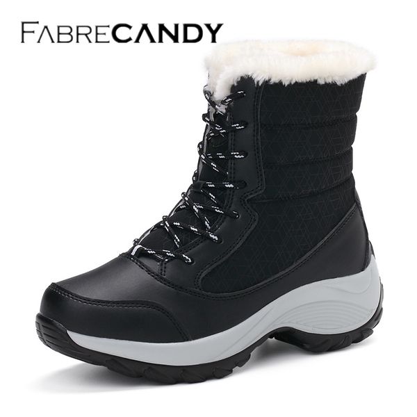 fabrecandy big size winter women snow boots fashion winter women shoes female boots mid-calf platform 2017 woman shoes, Black
fabrecandy big size winter women snow boots fashion winter women shoes female boots mid-calf platform 2017 woman shoes, Black