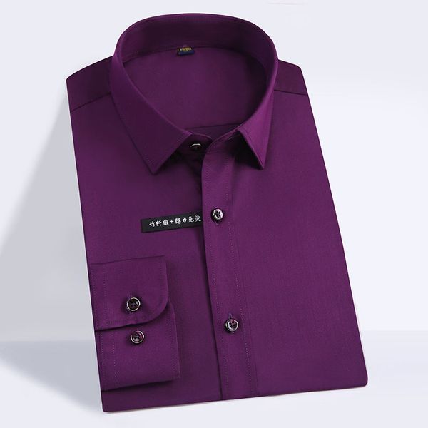 bamboo fiber long sleeve men dress shirts slight elastic non-iron formal work clothes soft business solid color men shirts, White;black
bamboo fiber long sleeve men dress shirts slight elastic non-iron formal work clothes soft business solid color men shirts, White;black