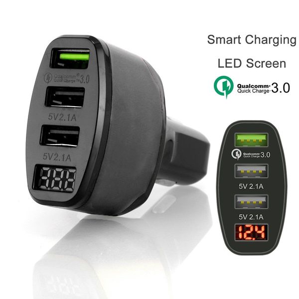 new 3-port usb 4.2a car charger adapter led display fast charging for iphone samsung ing
new 3-port usb 4.2a car charger adapter led display fast charging for iphone samsung ing
