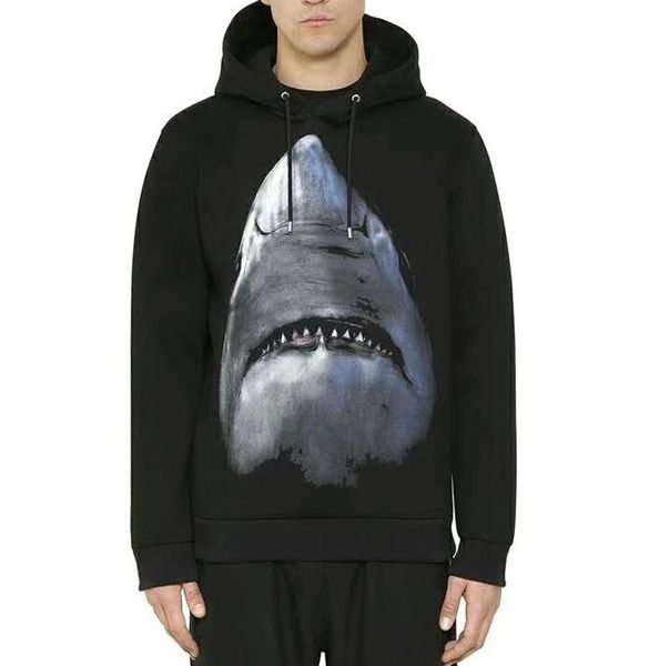 2019 autumn new fashion designer hoodie big white shark hoodies for men cotton luxury sweatshirt size m-2xl, Black
2019 autumn new fashion designer hoodie big white shark hoodies for men cotton luxury sweatshirt size m-2xl, Black