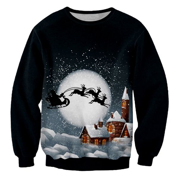 new fashion christmas moon and elk 3d print sweats fashion clothing women men sweatshirt casual pullovers k176, Black
new fashion christmas moon and elk 3d print sweats fashion clothing women men sweatshirt casual pullovers k176, Black