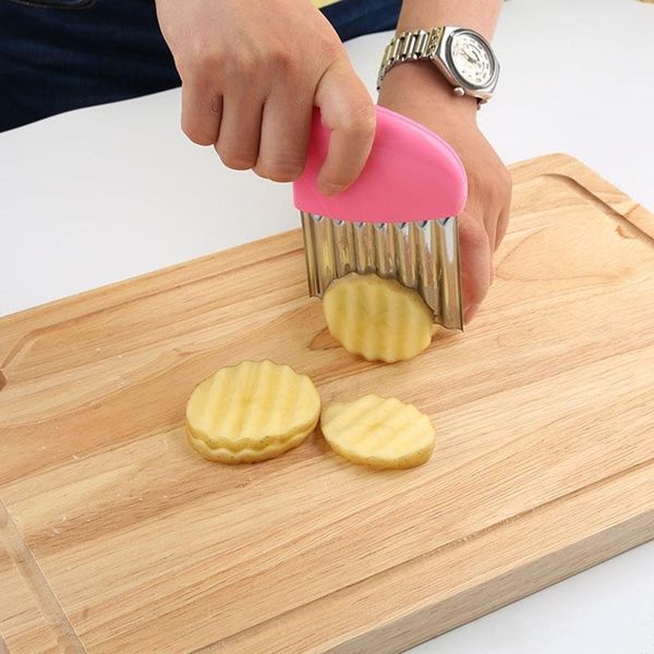stainless steel potato slicer wavy cutter multi-function potato knife cutters cut french fries kitchen gadgets vegetable tools
stainless steel potato slicer wavy cutter multi-function potato knife cutters cut french fries kitchen gadgets vegetable tools
