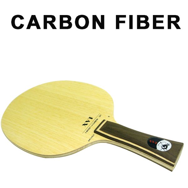 Sale Xvt Archer-b Professional Carbon Fiber Table Tennis Paddle/ Table Tennis Blade/ Bat Send Edge Tape