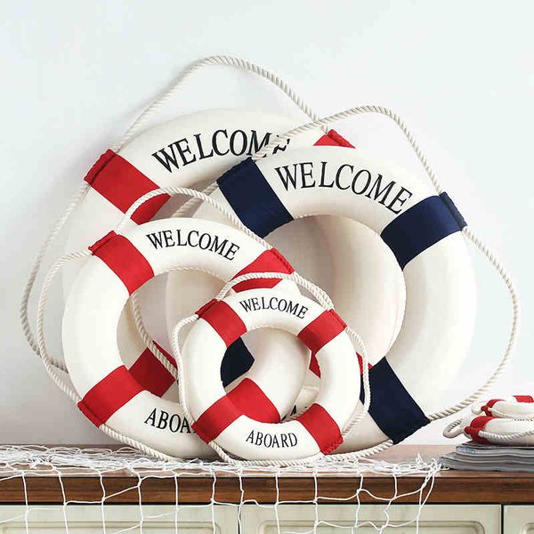 mediterranean style "welcome aboard" cotton lifebuoy 1pc bar living room nautical home decorative crafts wall hanger 3d sticker
mediterranean style "welcome aboard" cotton lifebuoy 1pc bar living room nautical home decorative crafts wall hanger 3d sticker