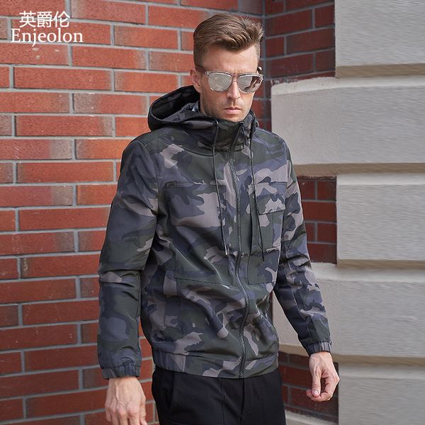 enjeolon brand new hoodies bomber jackets coat men camouflage fashion men jacket coats hoodies collar jacket clothes jk0468, Black;brown
enjeolon brand new hoodies bomber jackets coat men camouflage fashion men jacket coats hoodies collar jacket clothes jk0468, Black;brown