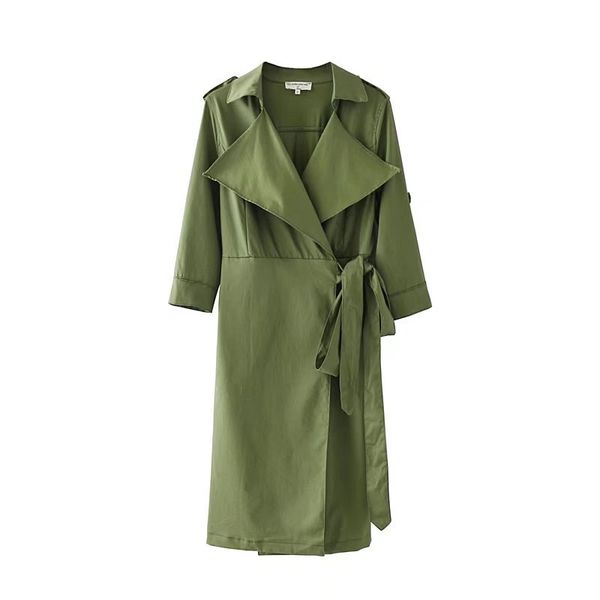 fasion casual slim trench coat for women full sleeve open stitch turn-down collar ladies windbreaker solid designer fall coat, Tan;black
fasion casual slim trench coat for women full sleeve open stitch turn-down collar ladies windbreaker solid designer fall coat, Tan;black