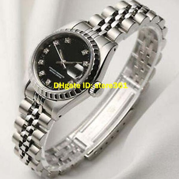 Завод поставщик роскошные ААА наручные часы Леди 69240 из нержавеющей стали черный
Завод поставщик роскошные ААА наручные часы Леди 69240 из нержавеющей стали черный