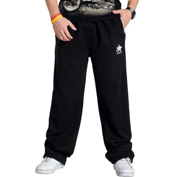 real mid broadcloth active 2018 plus size loose jogger pants train wei large autumn men's sweatpants tide wide, Black
real mid broadcloth active 2018 plus size loose jogger pants train wei large autumn men's sweatpants tide wide, Black