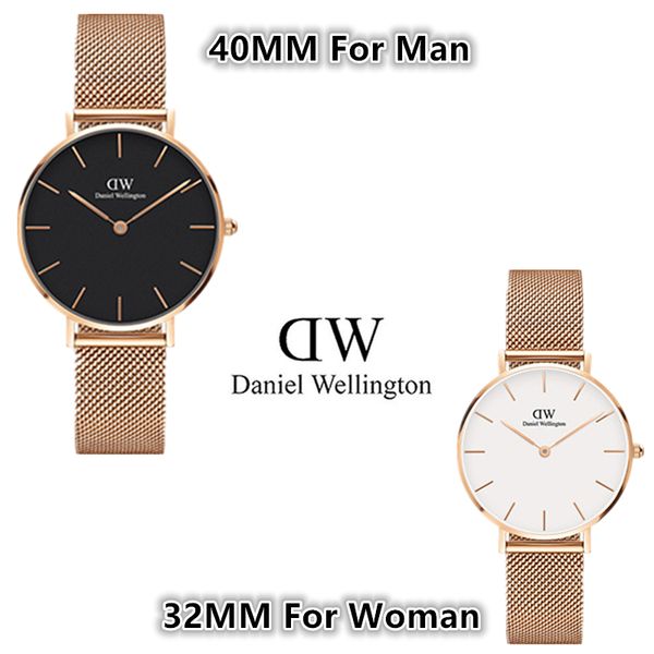 Daniel Watch New Arrivals Men 40MM Milan Stainless Steel Quartz Watches Luxury Fashion Women 32MM Dress Business Watch male clock Reloj
Daniel Watch New Arrivals Men 40MM Milan Stainless Steel Quartz Watches Luxury Fashion Women 32MM Dress Business Watch male clock Reloj