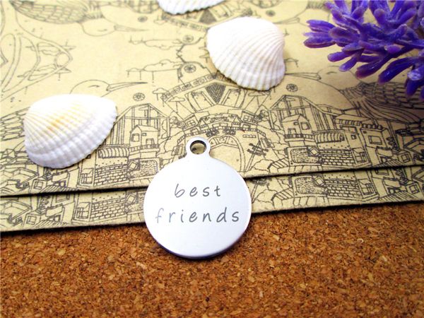 40pcs--"friends"stainless steel charms more style for choosing diy charms pendants for necklace, Bronze;silver
40pcs--"friends"stainless steel charms more style for choosing diy charms pendants for necklace, Bronze;silver