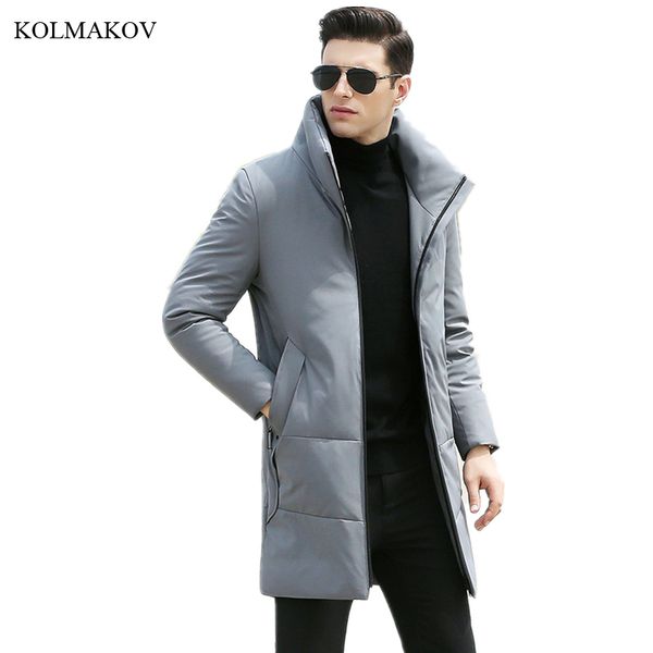 2018 new arrival winter style men thick warm leisure down coats business casual stand collar men's solid long white duck coat, Black
2018 new arrival winter style men thick warm leisure down coats business casual stand collar men's solid long white duck coat, Black