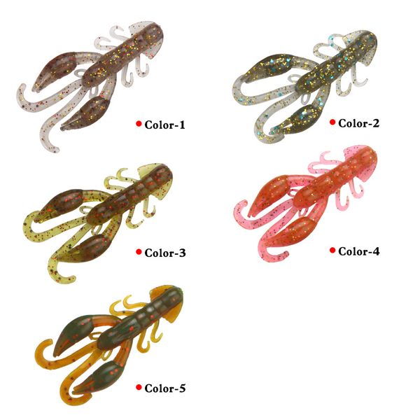 new crystal simulation lobster worms micro bass bait 5cm 2g 5pc/lot soft rubber astringency sticks fishing lures
new crystal simulation lobster worms micro bass bait 5cm 2g 5pc/lot soft rubber astringency sticks fishing lures