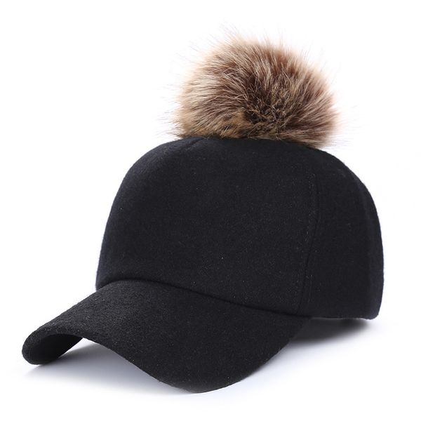 hip hop felt baseball cap women thick warm bone snapback hat female autumn winter fashion polyester fur pom pom hats, Blue;gray
hip hop felt baseball cap women thick warm bone snapback hat female autumn winter fashion polyester fur pom pom hats, Blue;gray