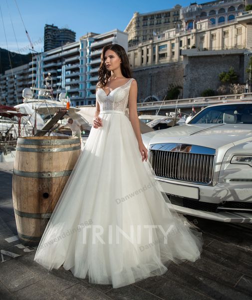 beauty ivory tulle v-neck a-line beach wedding dresses bridal pageant dresses wedding attire dresses custom size 2-16 zw712204, White
beauty ivory tulle v-neck a-line beach wedding dresses bridal pageant dresses wedding attire dresses custom size 2-16 zw712204, White
