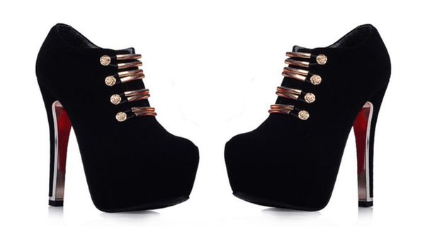 send 2018 new style round head coarse heel high-heeled bride shoes women, Black
send 2018 new style round head coarse heel high-heeled bride shoes women, Black