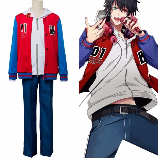 

cosplay hypnosis mic yamada ichiro costume drb division rap battle suit outfit women men halloween carnival customizable, Black