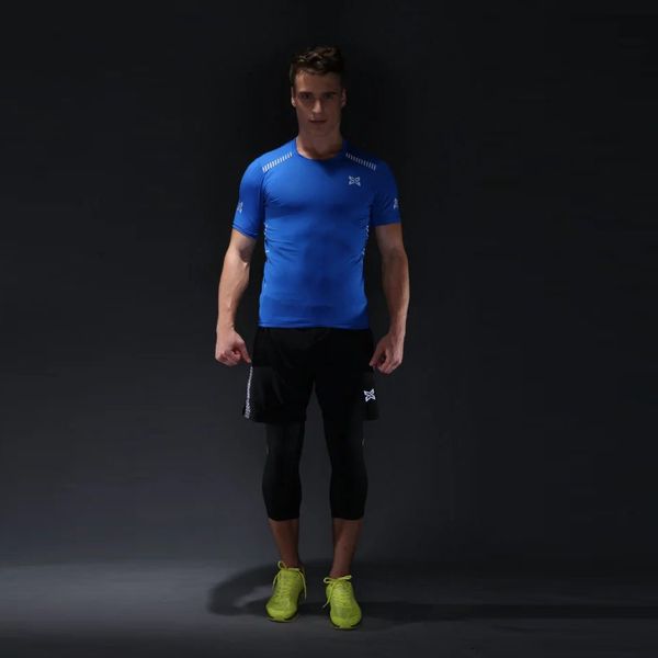 fitness suits 3pcs/set men quick dry breathable summer tight elastic gym short sleeved running sports training clothing, Black;blue
fitness suits 3pcs/set men quick dry breathable summer tight elastic gym short sleeved running sports training clothing, Black;blue