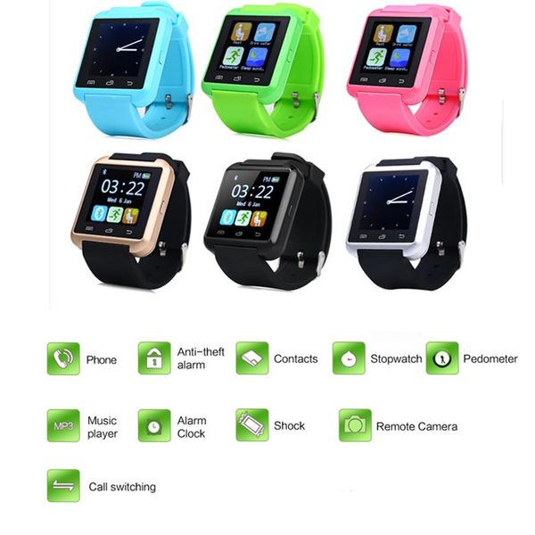 U8 Bluetooth Смарт Часы Android Часы Электронные Smartwatch Для Apple Watch Смартфон Смарт Часы ПК GT08
U8 Bluetooth Смарт Часы Android Часы Электронные Smartwatch Для Apple Watch Смартфон Смарт Часы ПК GT08