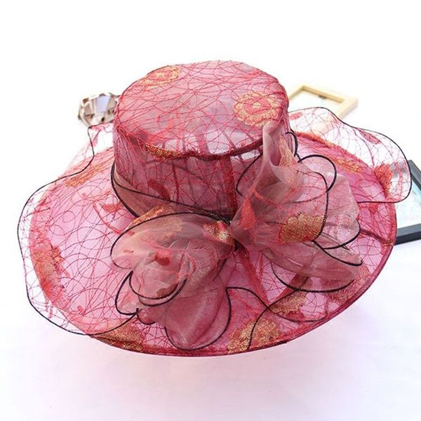 elegant fashion women's lace hats for women flower hat summer gorras sun hat wedding wide brim sea beach, Blue;gray
elegant fashion women's lace hats for women flower hat summer gorras sun hat wedding wide brim sea beach, Blue;gray