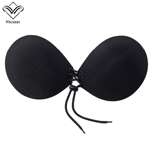 wechery strapless bra push up bralette bras for bikini wedding dress women silicone invisible adhesive bra plunge brassiere fashion, Red;black
wechery strapless bra push up bralette bras for bikini wedding dress women silicone invisible adhesive bra plunge brassiere fashion, Red;black