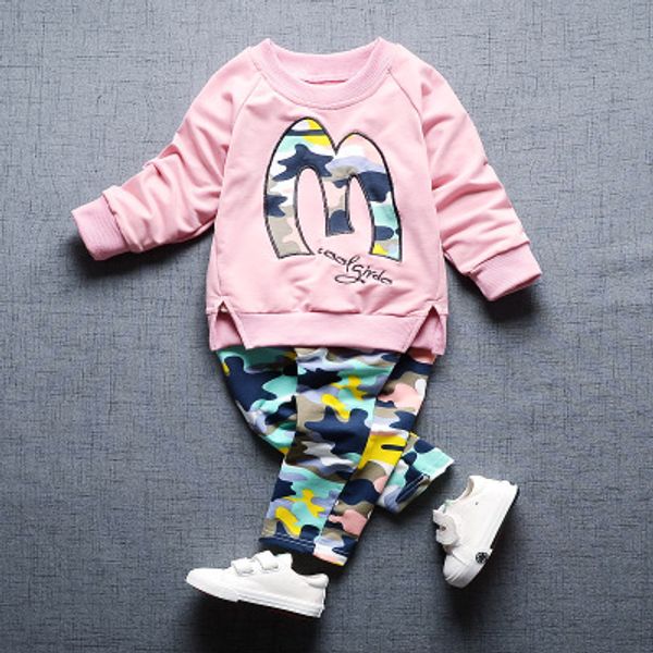 2017 spring autumn newborn baby clothes cotton long sleeve camouflage characters girl suits sets for 6 months~3 y, White
2017 spring autumn newborn baby clothes cotton long sleeve camouflage characters girl suits sets for 6 months~3 y, White