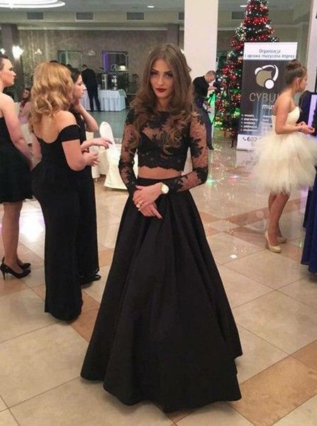 2020 abendkleider black two pieces evening dress long lace sleeves prom dress dresses party dress for teens evening wear, Black;red
2020 abendkleider black two pieces evening dress long lace sleeves prom dress dresses party dress for teens evening wear, Black;red