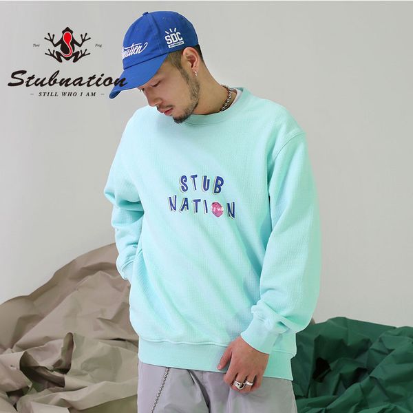 stubnation 2018 spring letter print base sweatshirt mens pull-over casual sweatshirts stylish loose streetwear, Black
stubnation 2018 spring letter print base sweatshirt mens pull-over casual sweatshirts stylish loose streetwear, Black