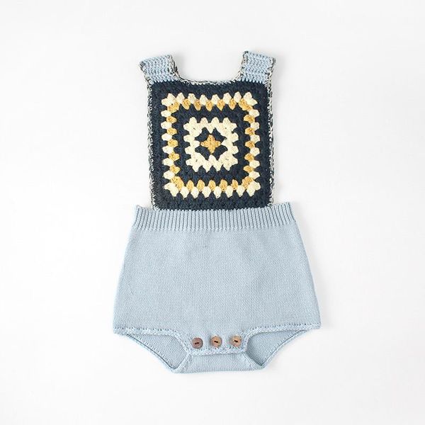 2019 spring new baby boy girl retro bodysuits knitted cotton sleeveless cross strap overalls kids clothing 0-4 years e82018, Blue
2019 spring new baby boy girl retro bodysuits knitted cotton sleeveless cross strap overalls kids clothing 0-4 years e82018, Blue