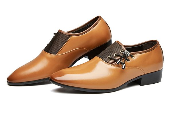 lus size 38-48 men dress shoes classic business office oxford shoes for men 2018 new casual british style man flats xp-21, Black
lus size 38-48 men dress shoes classic business office oxford shoes for men 2018 new casual british style man flats xp-21, Black