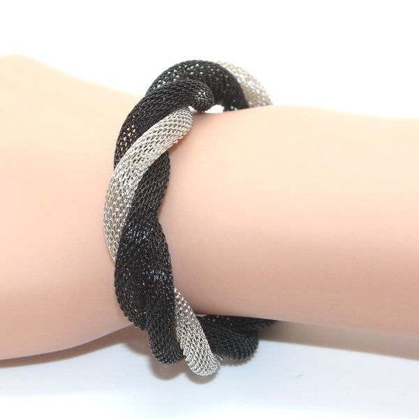 new fashion women men jewelry summer alloy chain knitted chunky bracelets & bangles, Golden;silver
new fashion women men jewelry summer alloy chain knitted chunky bracelets & bangles, Golden;silver
