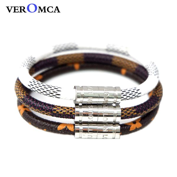 veromca trendy leather bracelet homme stainless steel men bracelets sliver magnetic clasp customized size bracelet women jewelry, Golden;silver
veromca trendy leather bracelet homme stainless steel men bracelets sliver magnetic clasp customized size bracelet women jewelry, Golden;silver